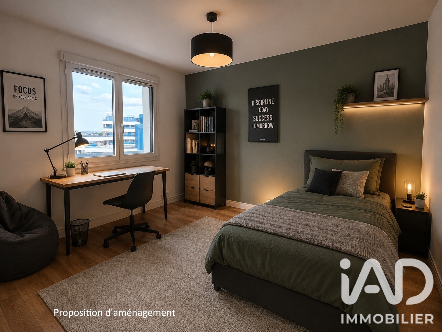 Vente appartement à Noisy-le-Grand (93160) : appartement 4 pièces 73 m² - 2084426 — 18