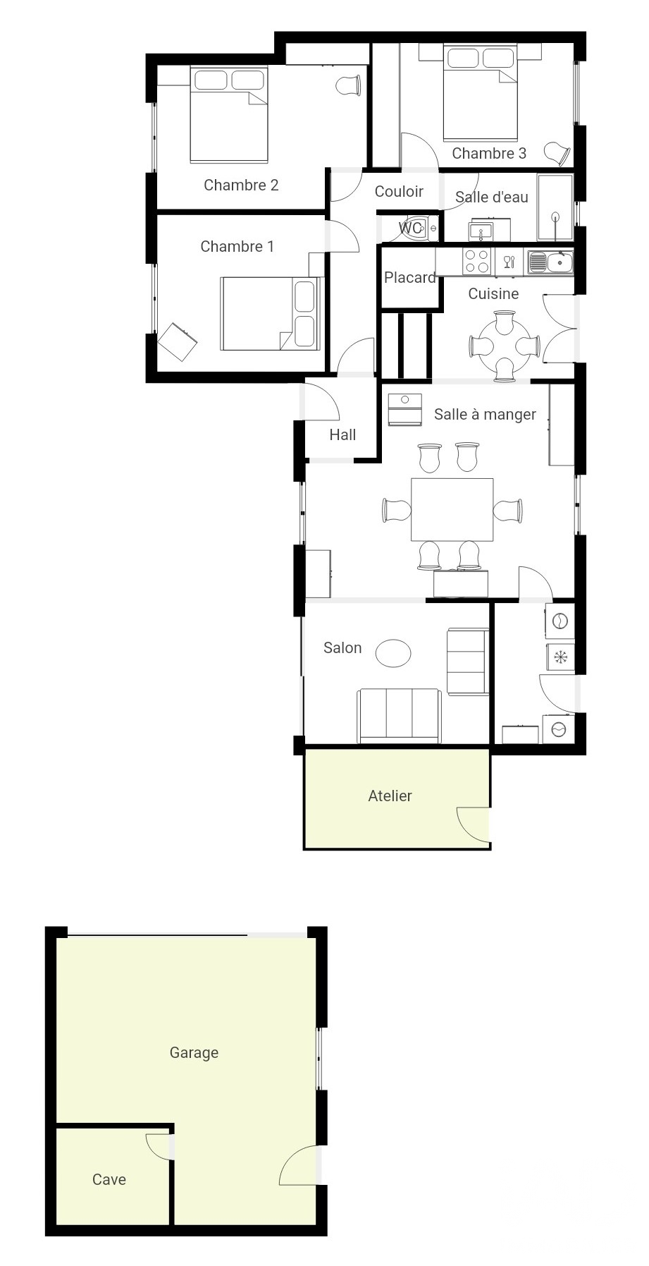 Vente maison à Bellevigny (85170) : maison 5 pièces 96 m² - 2100322 — 15
