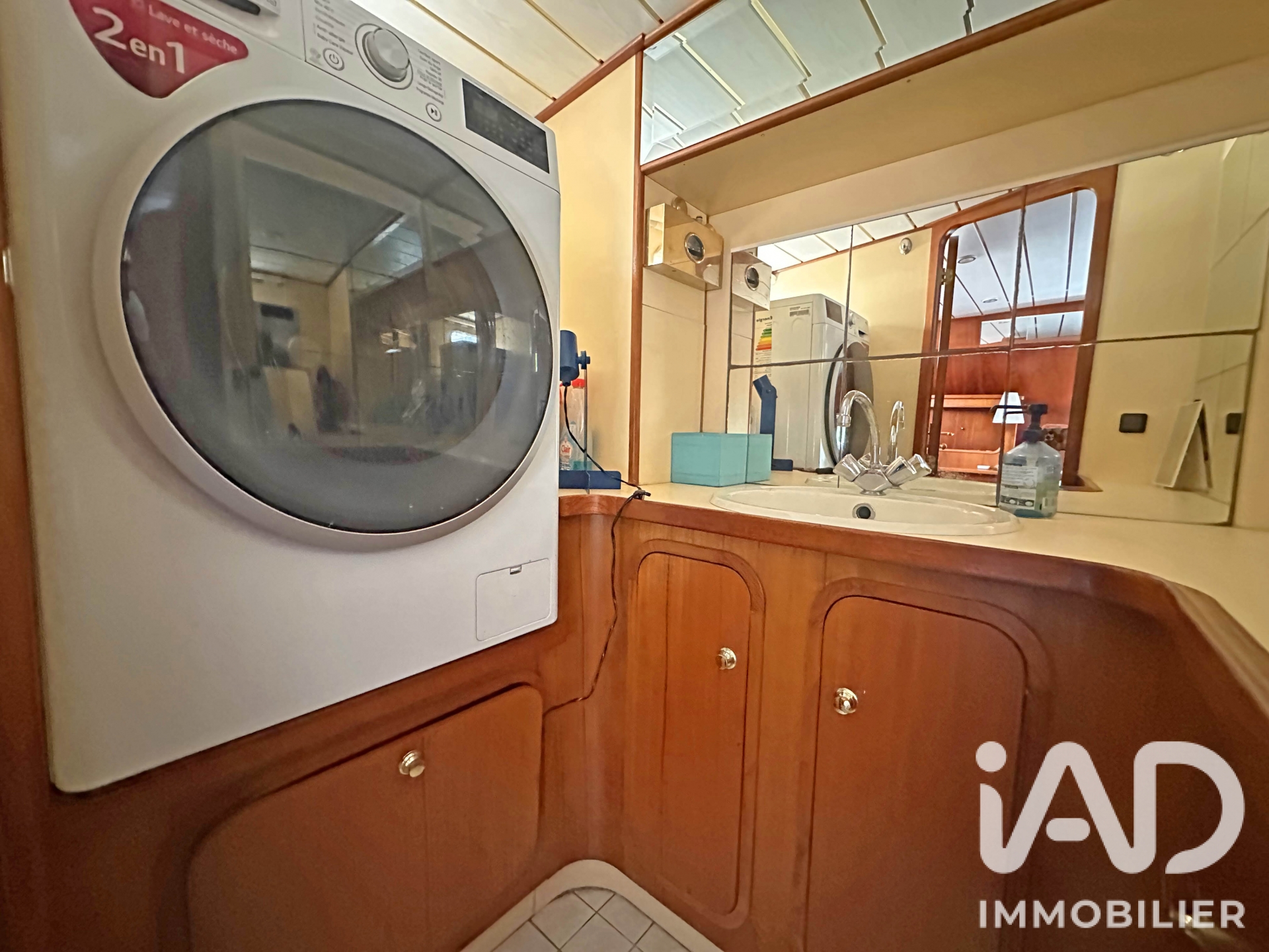 Vente appartement à Cergy (95000) : péniche 3 pièces 35 m² - 2098107 — 9