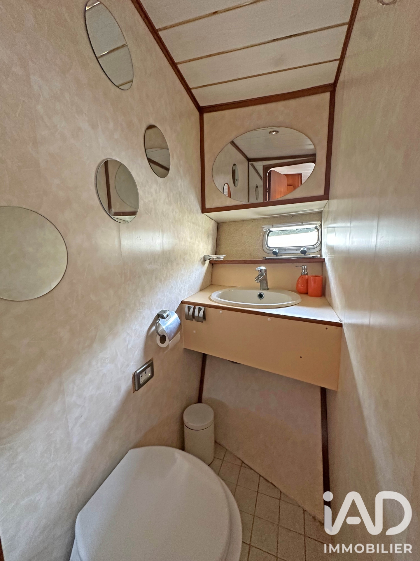 Vente appartement à Cergy (95000) : péniche 3 pièces 35 m² - 2098107 — 12