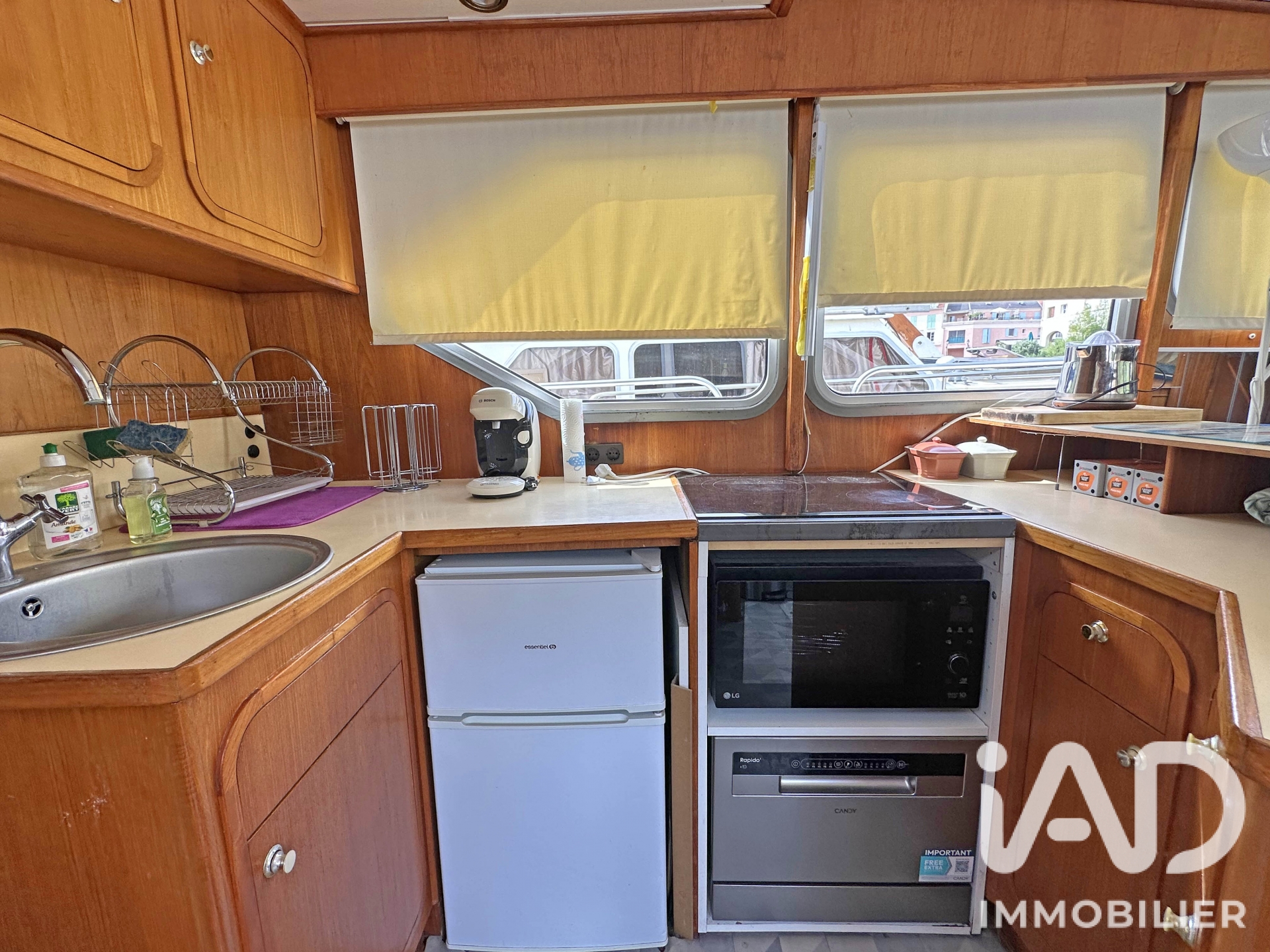 Vente appartement à Cergy (95000) : péniche 3 pièces 35 m² - 2098107 — 4