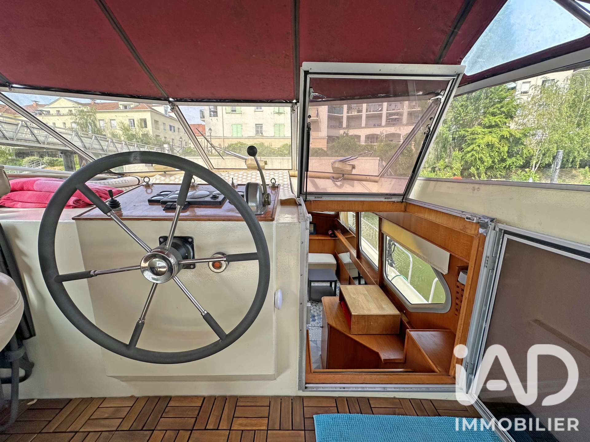 Vente appartement à Cergy (95000) : péniche 3 pièces 35 m² - 2098107 — 16