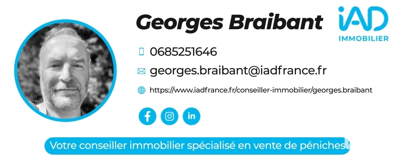 Vente appartement à Cergy (95000) : péniche 3 pièces 35 m² - 2098107 — 21