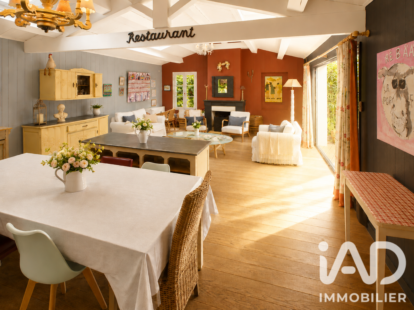 Vente maison à La Flotte (17630) : maison de village 10 pièces 213 m² - 2103110 — 10
