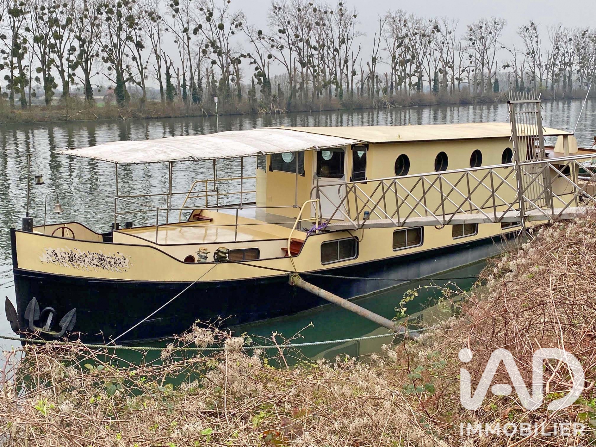 Vente maison à Conflans-Sainte-Honorine (78700) : péniche 4 pièces 100 m² - 2100490 — 13