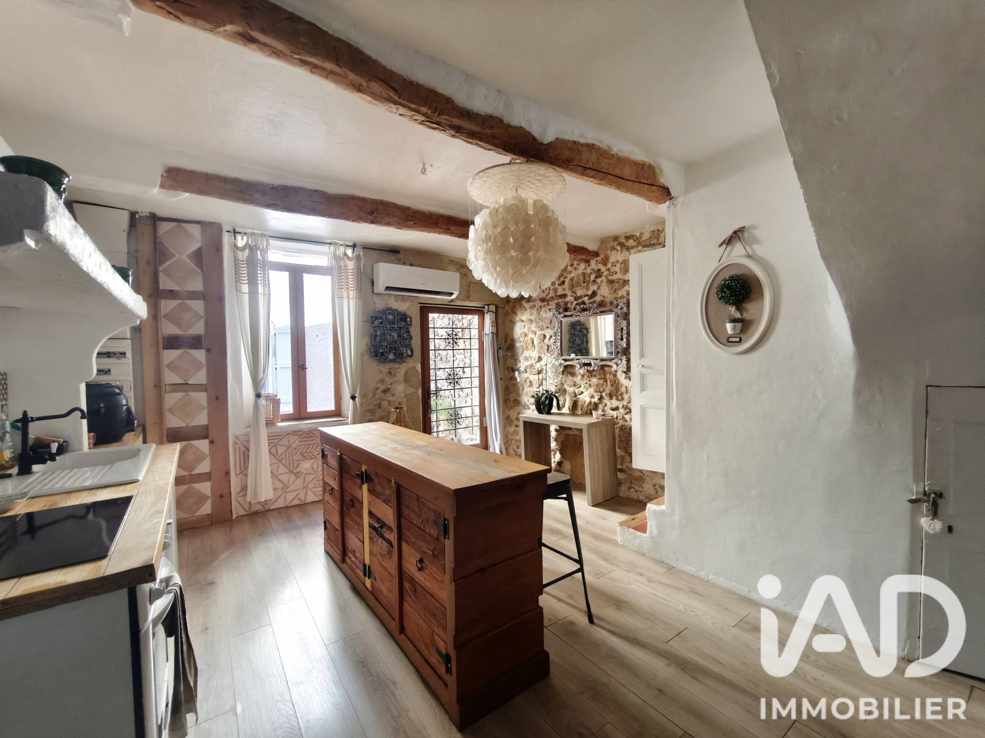 Vente maison à Pouzolles (34480) : maison de village 3 pièces 84 m² - 2097035 — 7