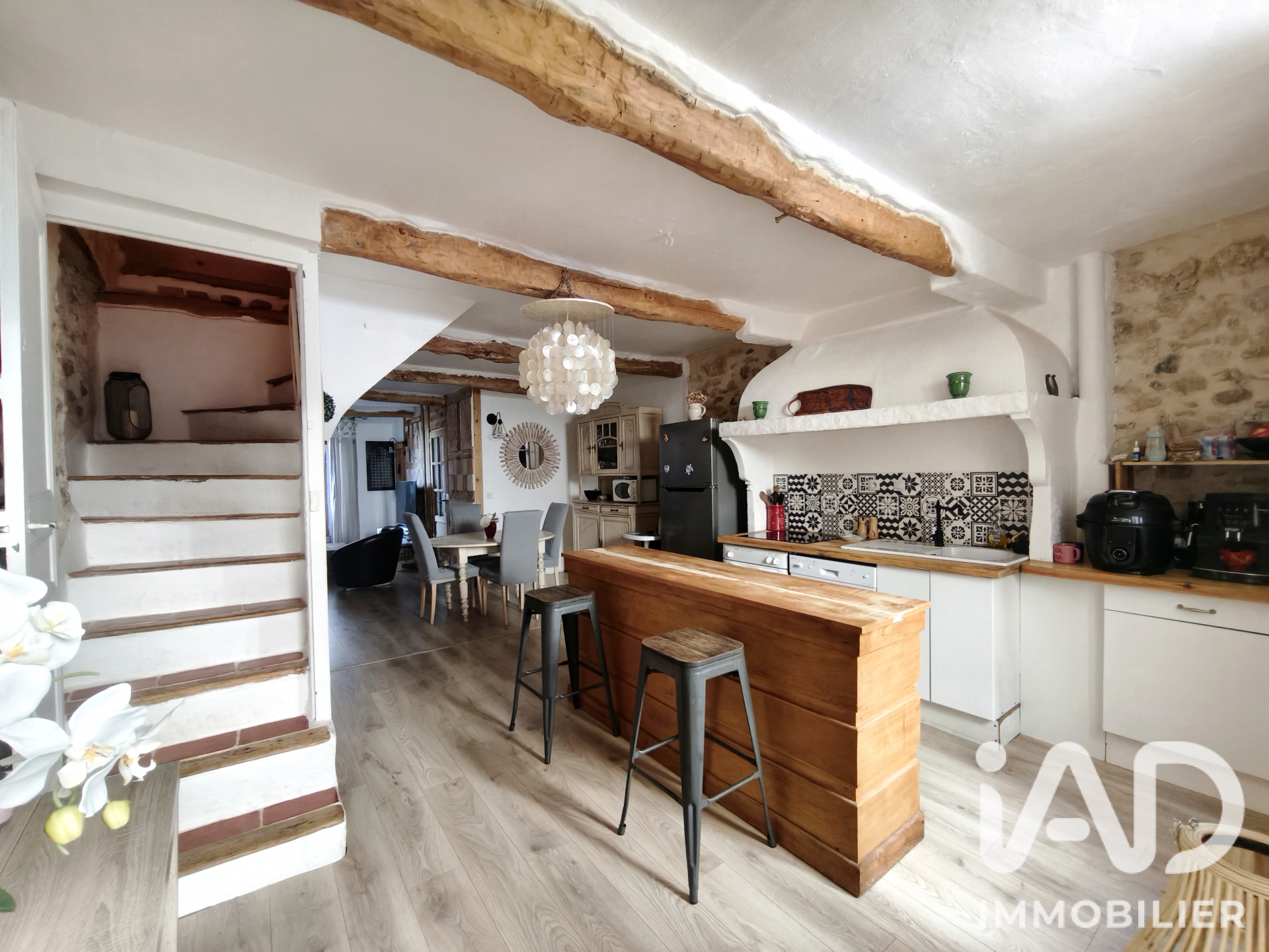 Vente maison à Pouzolles (34480) : maison de village 3 pièces 84 m² - 2097035 — 21