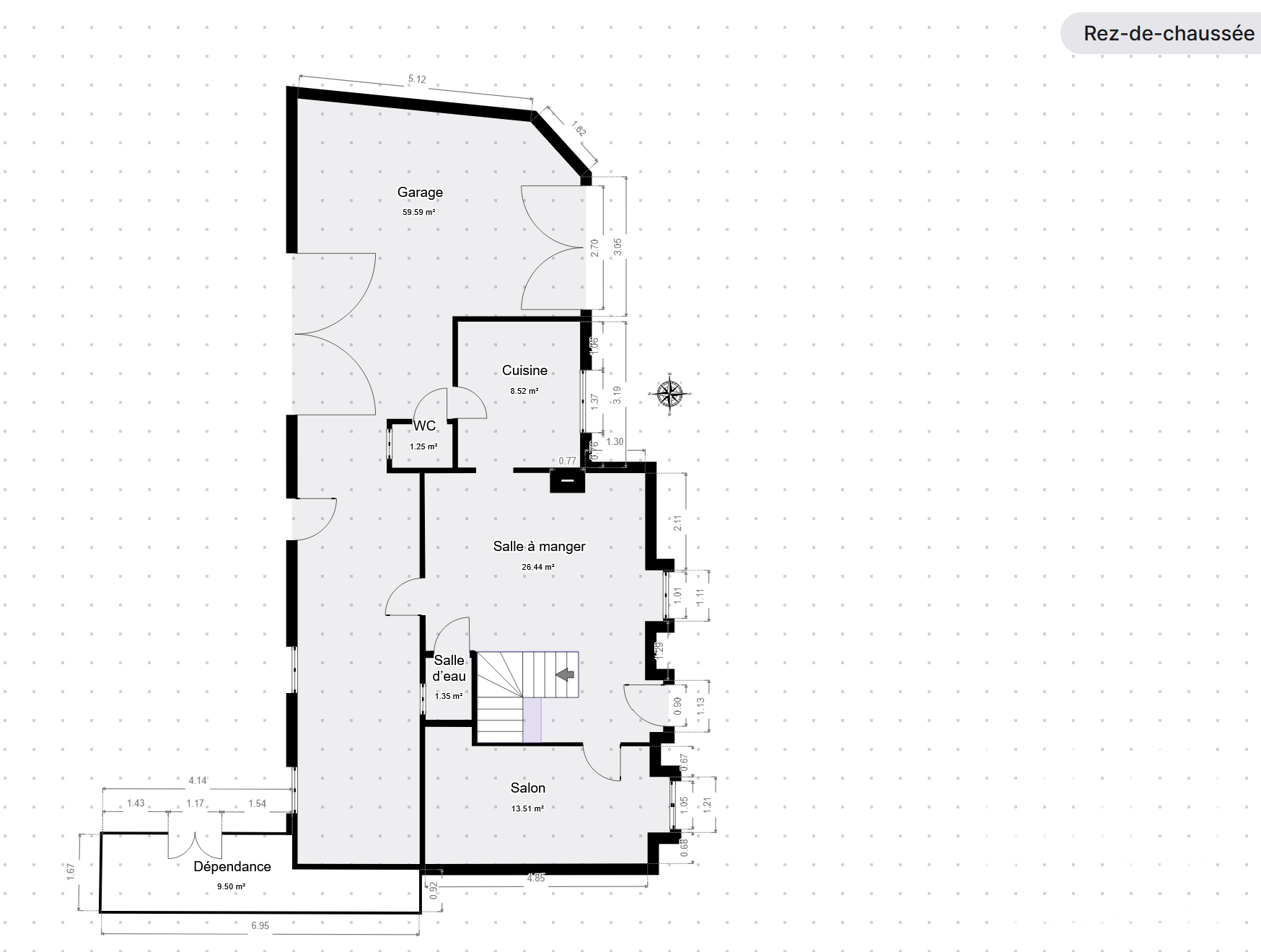 Vente maison à Bazet (65460) : maison 5 pièces 92 m² - 2089377 — 19