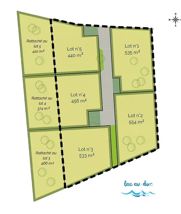 Vente Terrain à bâtir 999 m²