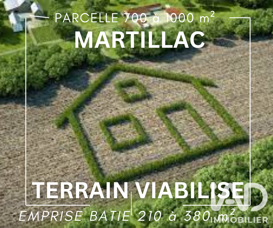 Vente Terrain 817 m²