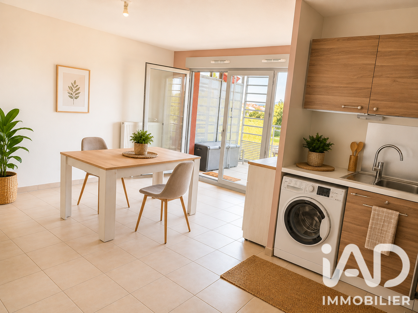 Vente appartement à L'Isle-d'Abeau (38080) : appartement 3 pièces 61 m² - 2099689 — 4