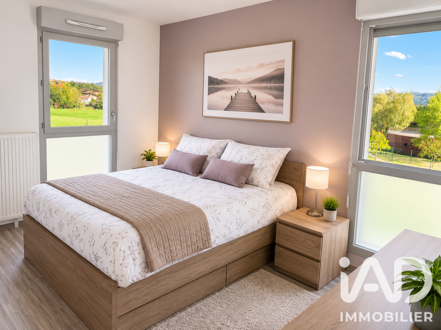 Vente appartement à L'Isle-d'Abeau (38080) : appartement 3 pièces 61 m² - 2099689 — 11