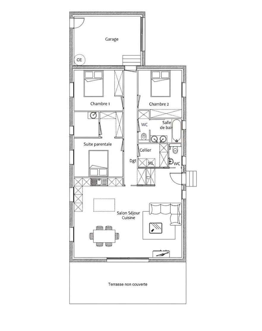 Vente maison à Connaux (30330) : maison 4 pièces 100 m² - 2101468 — 12
