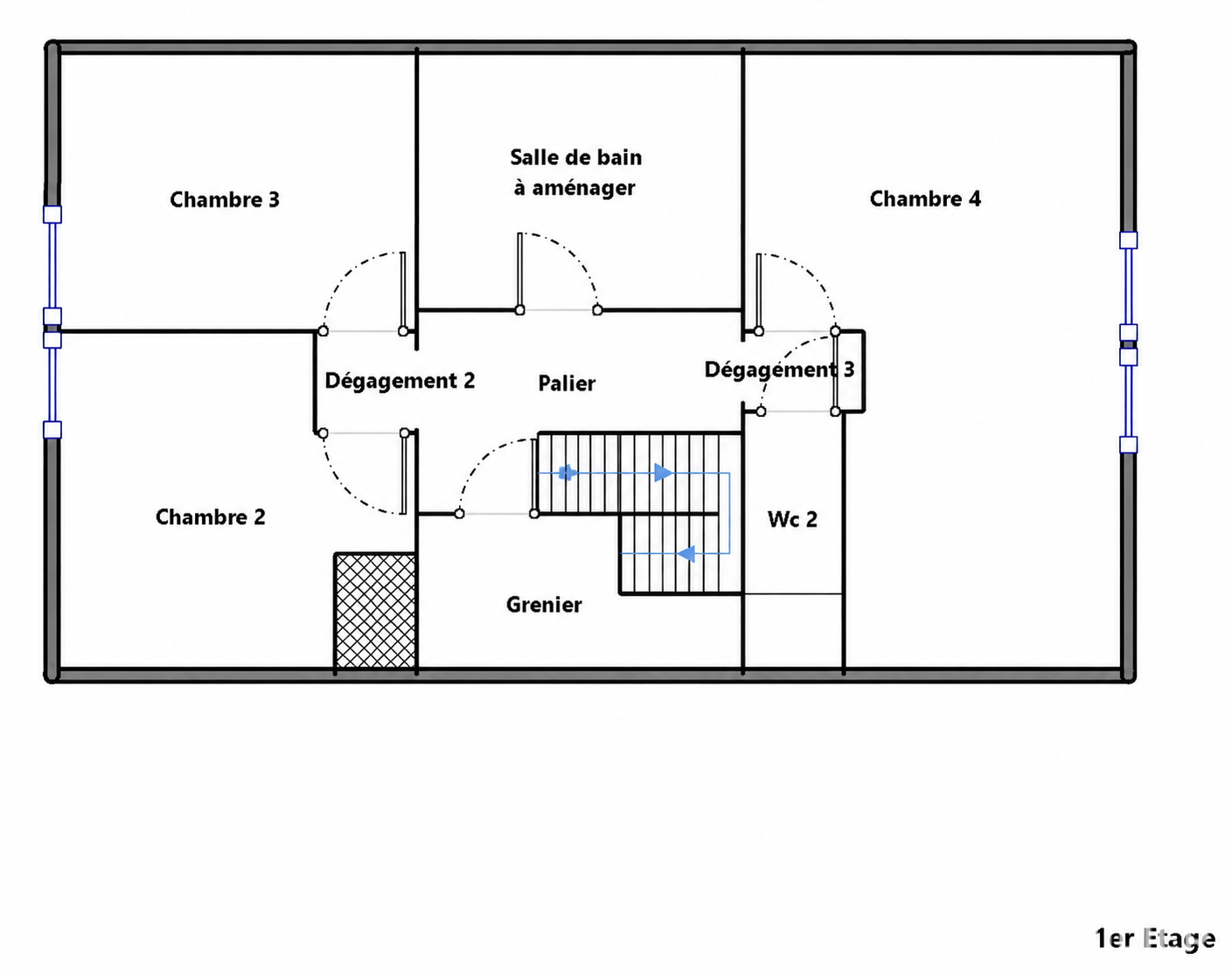 Vente maison à Oudon (44521) : maison traditionnelle 5 pièces 118 m² - 2083702 — 16