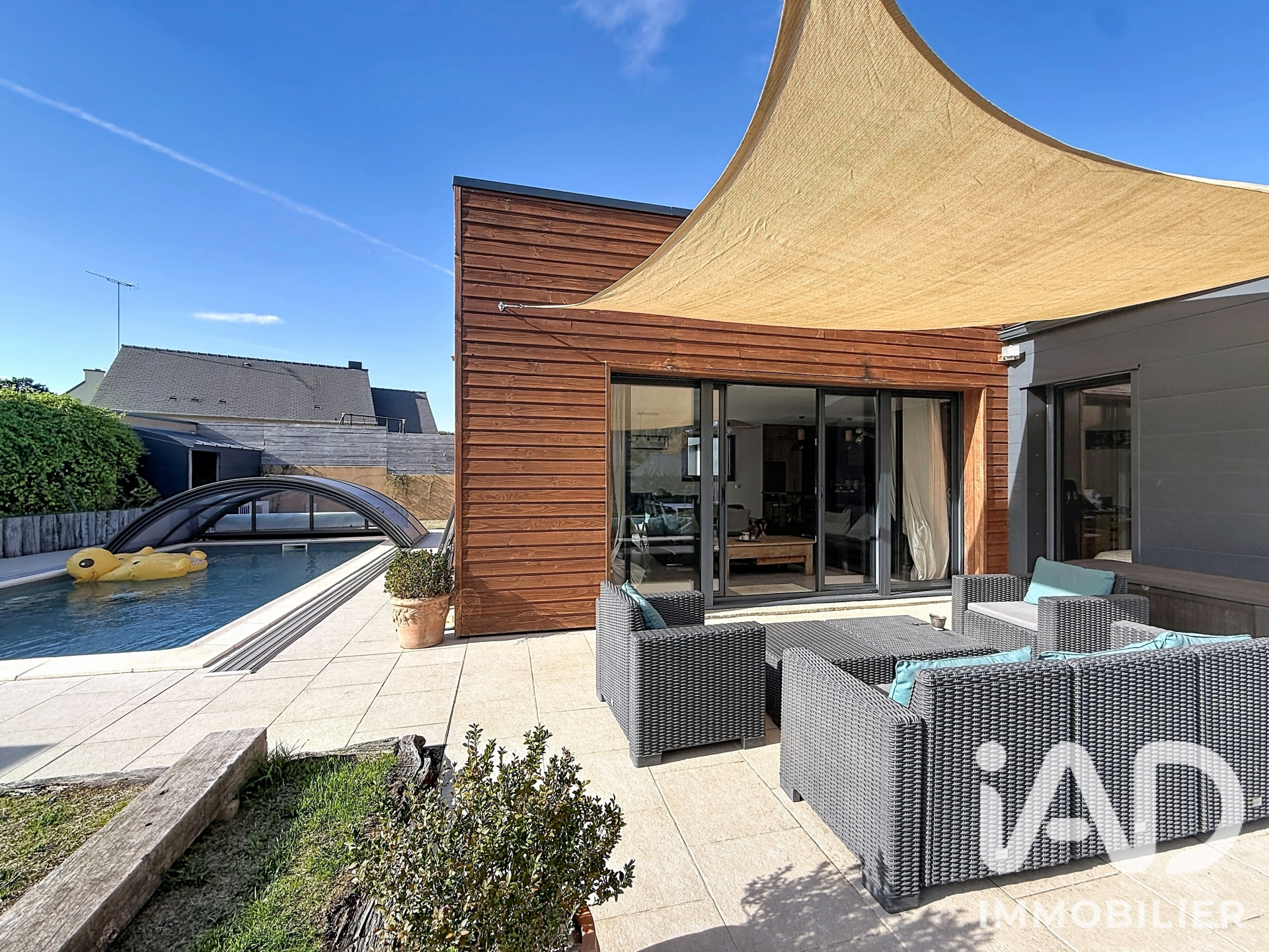Vente maison à La Motte (22600) : maison d'architecte 7 pièces 144 m² - 2084102 — 23