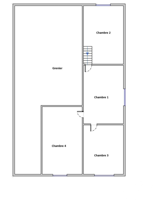 Vente maison à Gerbécourt (57170) : maison 4 pièces 130 m² - 2044964 — 11