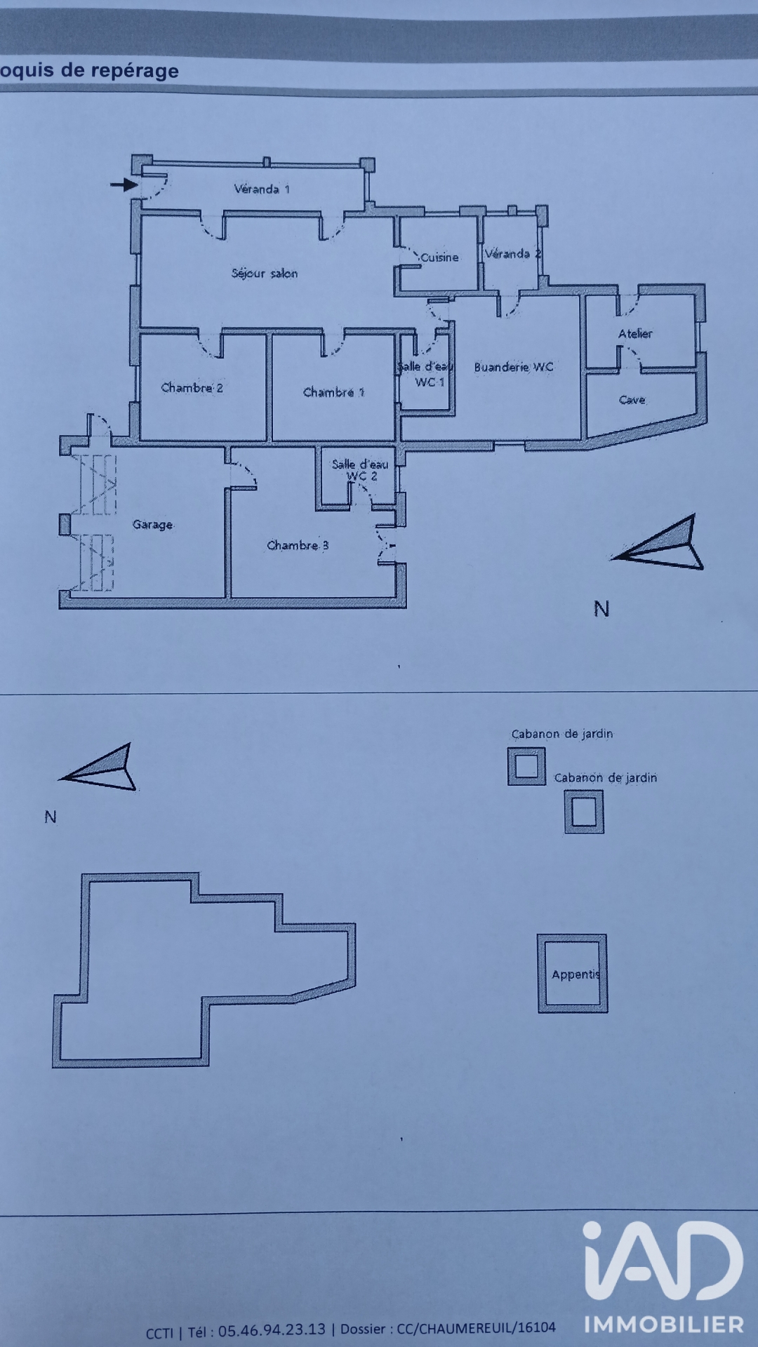 Vente maison à Le Château-d'Oléron (17480) : maison 5 pièces 100 m² - 2101624 — 15