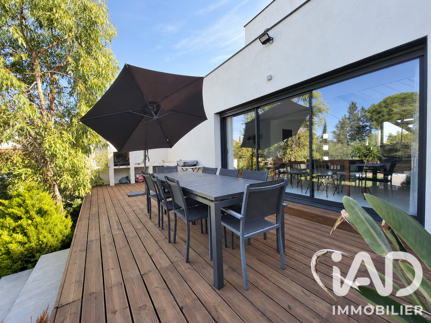 Vente maison à Cuxac-d'Aude (11590) : maison d'architecte 5 pièces 116 m² - 2106691 — 23