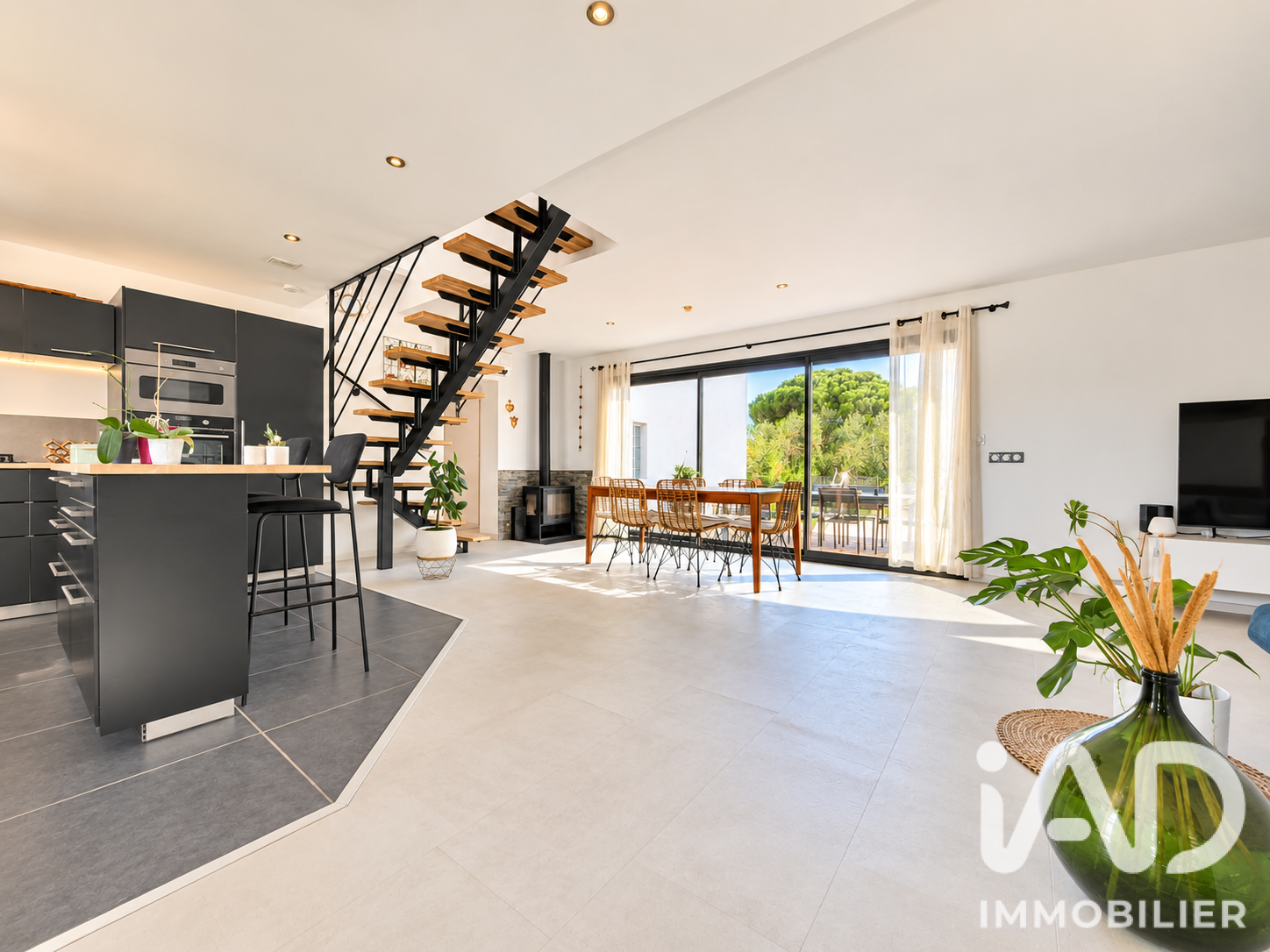 Vente maison à Cuxac-d'Aude (11590) : maison d'architecte 5 pièces 116 m² - 2106691 — 8