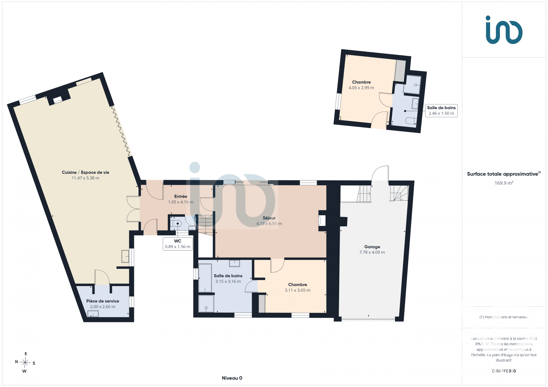 Vente maison à La Flotte (17630) : maison de village 10 pièces 213 m² - 2103110 — 22