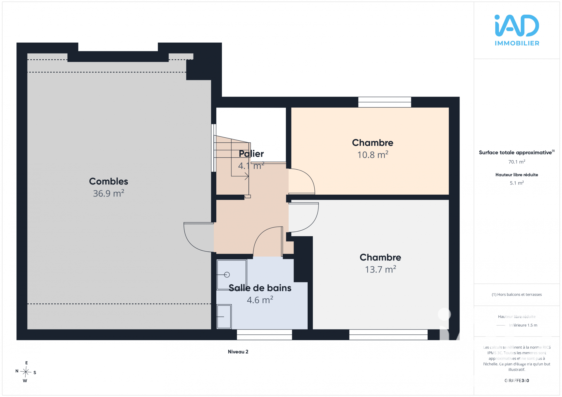 Vente maison à Pont-Saint-Vincent (54550) : maison 5 pièces 101 m² - 2102506 — 22