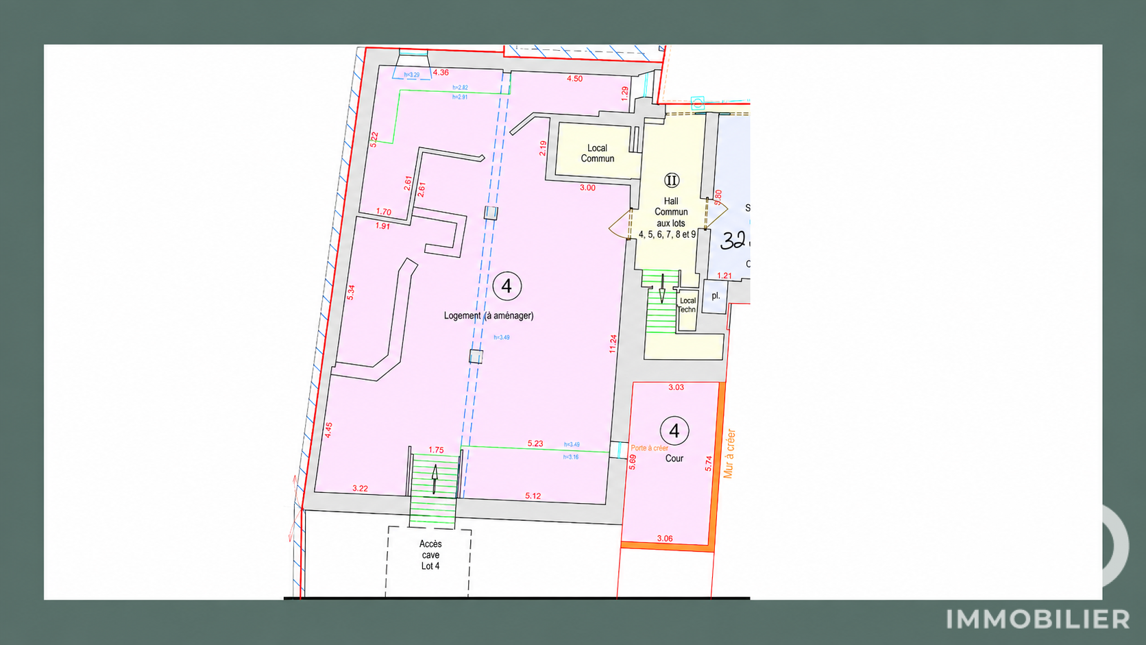 Vente Appartement 4 pièces