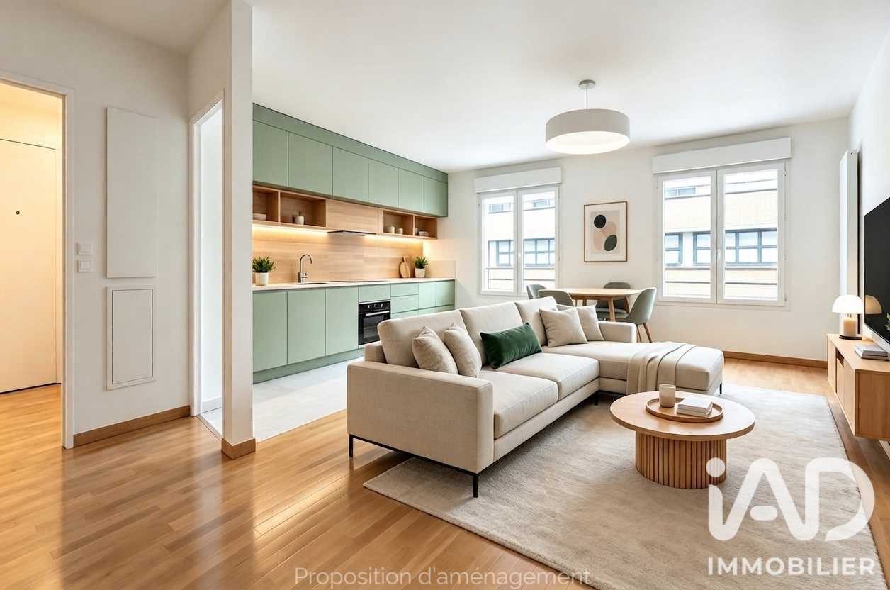 Vente Duplex 3 pièces