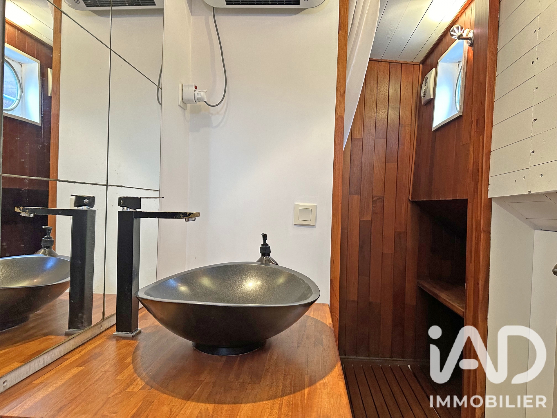 Vente appartement à Asnières-sur-Seine (92600) : péniche 2 pièces 55 m² - 2102941 — 6