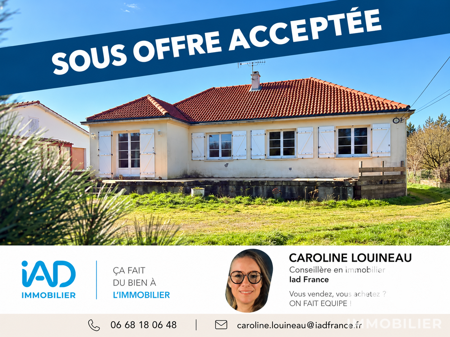 Vente Maison de campagne 4 pièces