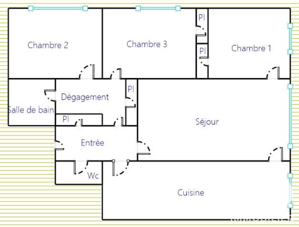 Vente appartement à Épinay-sur-Seine (93800) : appartement 4 pièces 75 m² - 2092486 — 11