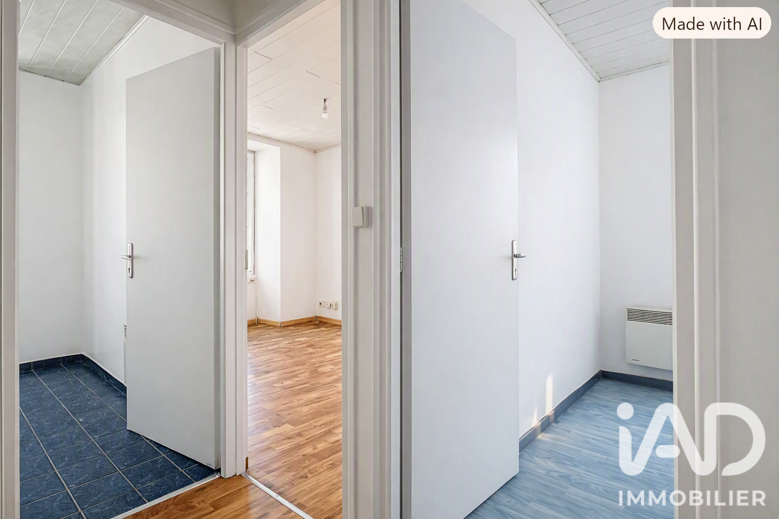 Vente appartement à La Châtaigneraie (85120) : appartement 3 pièces 52 m² - 2102285 — 5