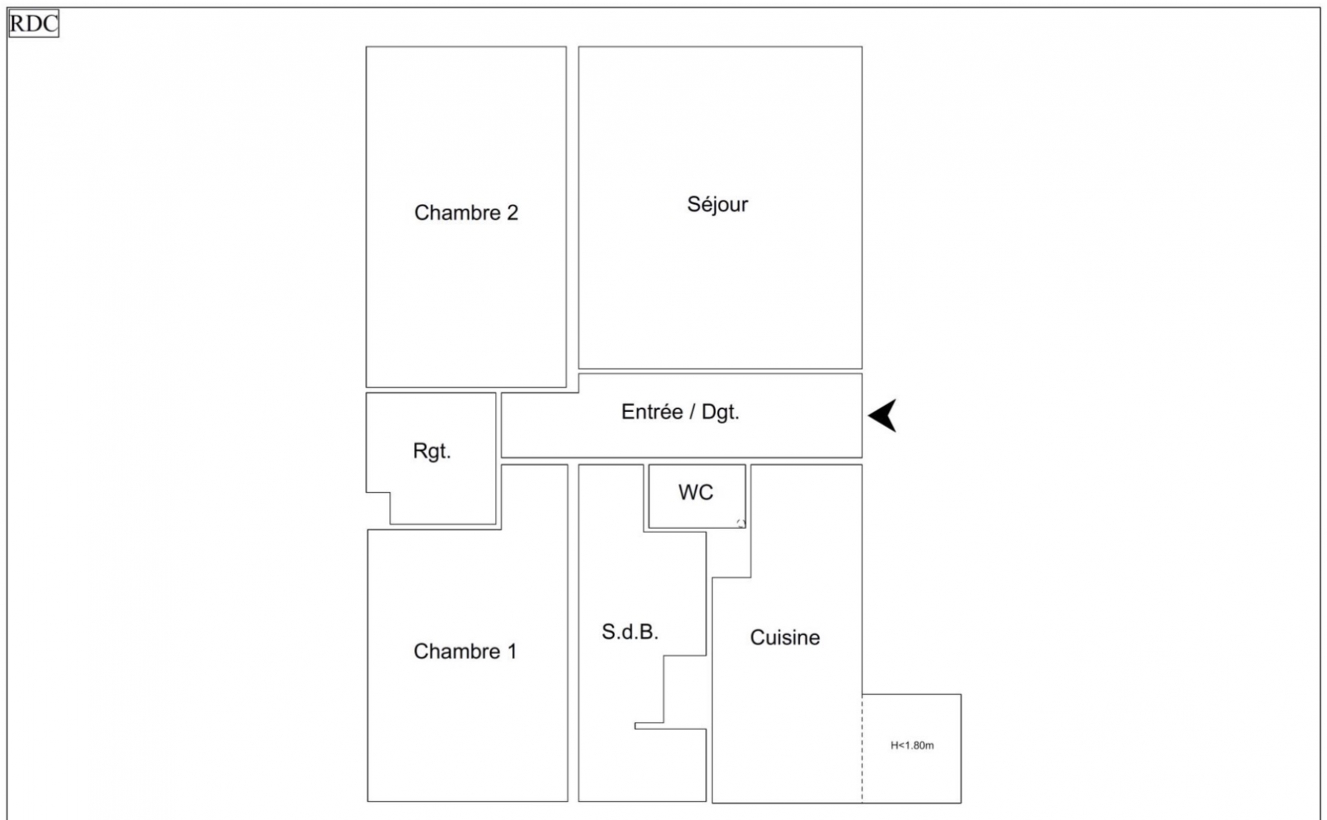 Vente appartement à Villeneuve-le-Roi (94290) : appartement 3 pièces 62 m² - 2103159 — 12