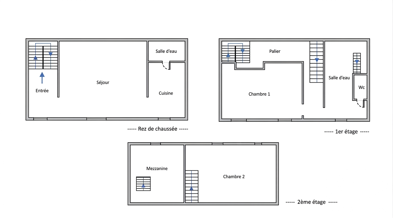 Vente maison à Audierne (29770) : maison 3 pièces 80 m² - 2103082 — 5