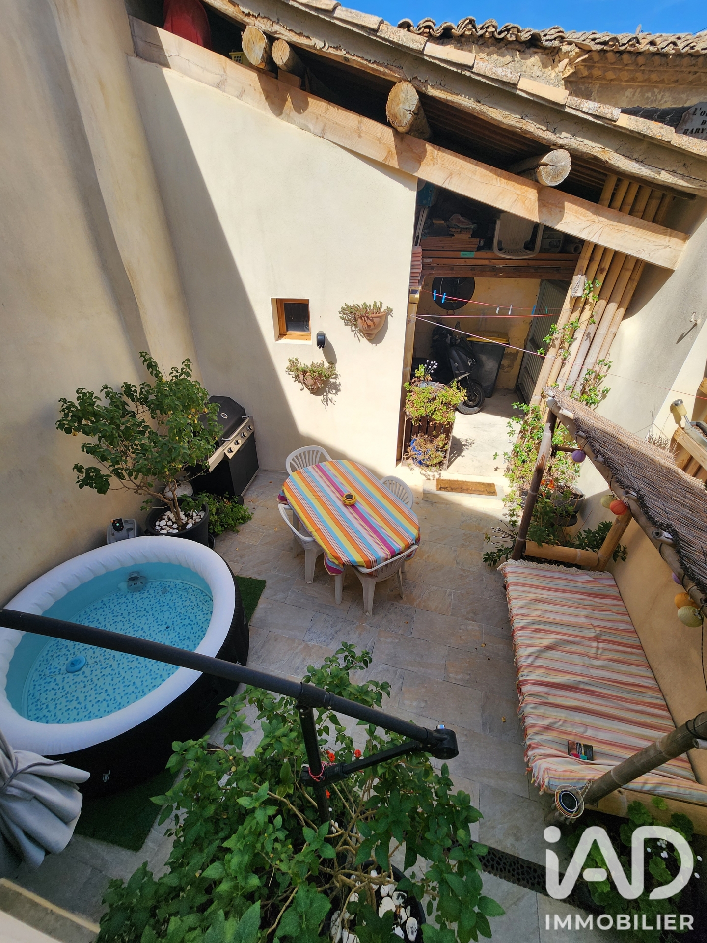 Vente maison à Générac (30510) : maison de village 4 pièces 120 m² - 2105842 — 13