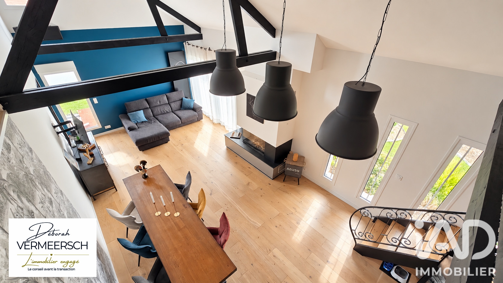 Vente maison à Aubers (59249) : maison d'architecte 5 pièces 145 m² - 2102313 — 6