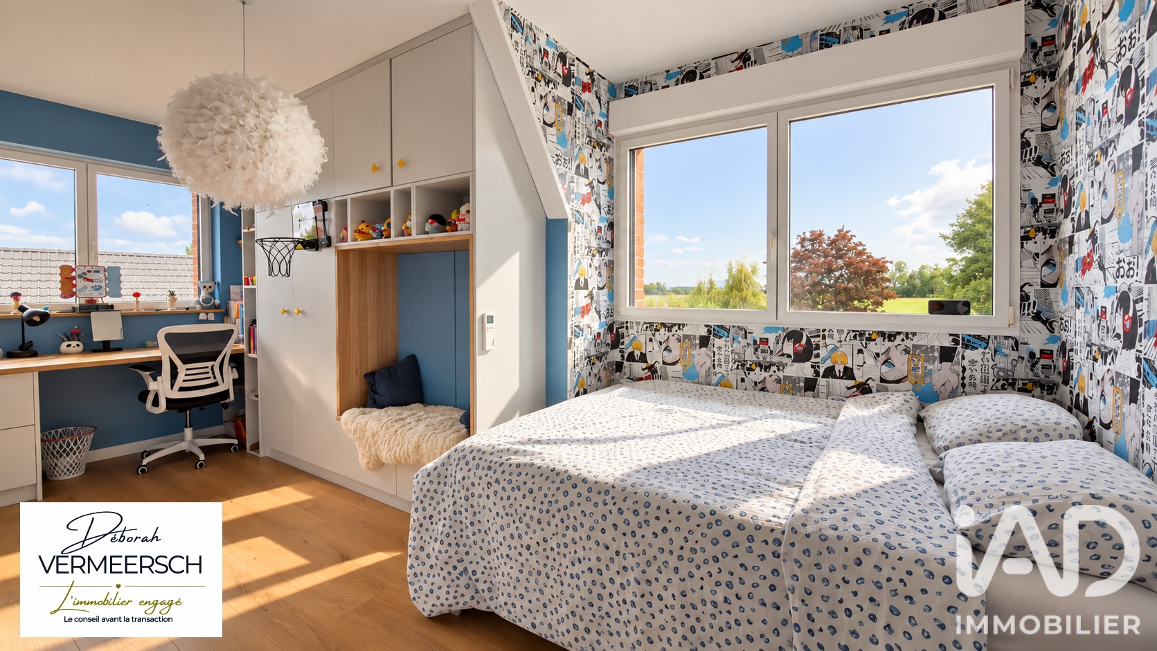 Vente maison à Aubers (59249) : maison d'architecte 5 pièces 145 m² - 2102313 — 21