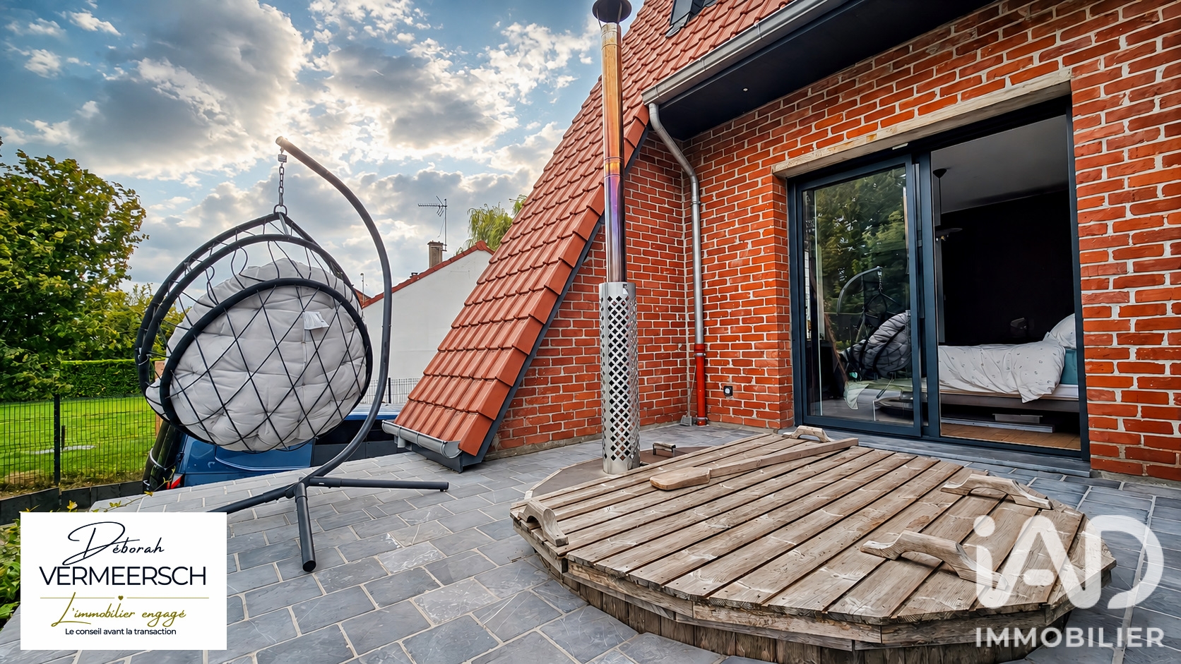 Vente maison à Aubers (59249) : maison d'architecte 5 pièces 145 m² - 2102313 — 24