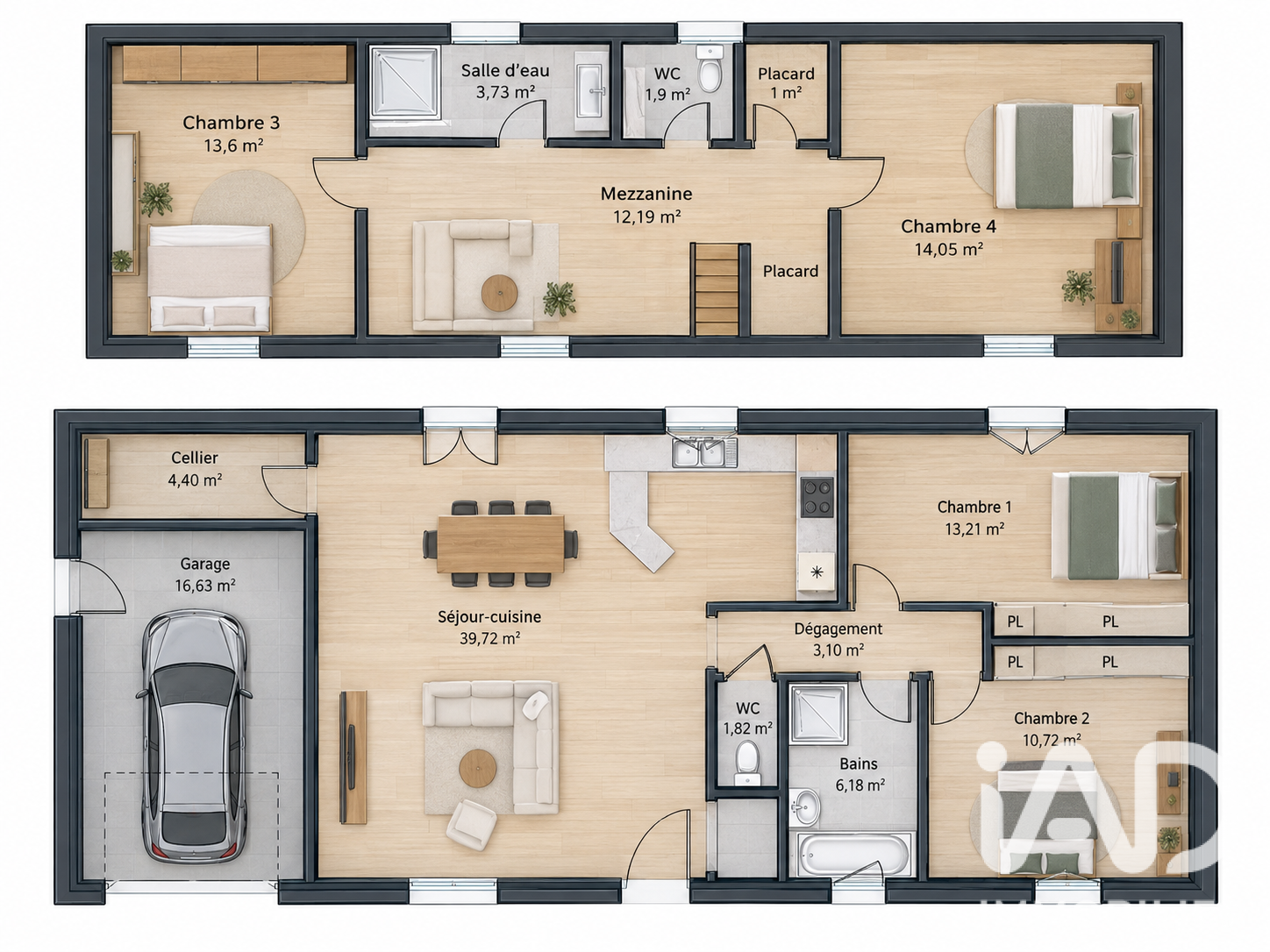 Vente maison à Bourgvallées (50750) : pavillon 6 pièces 123 m² - 2105045 — 16