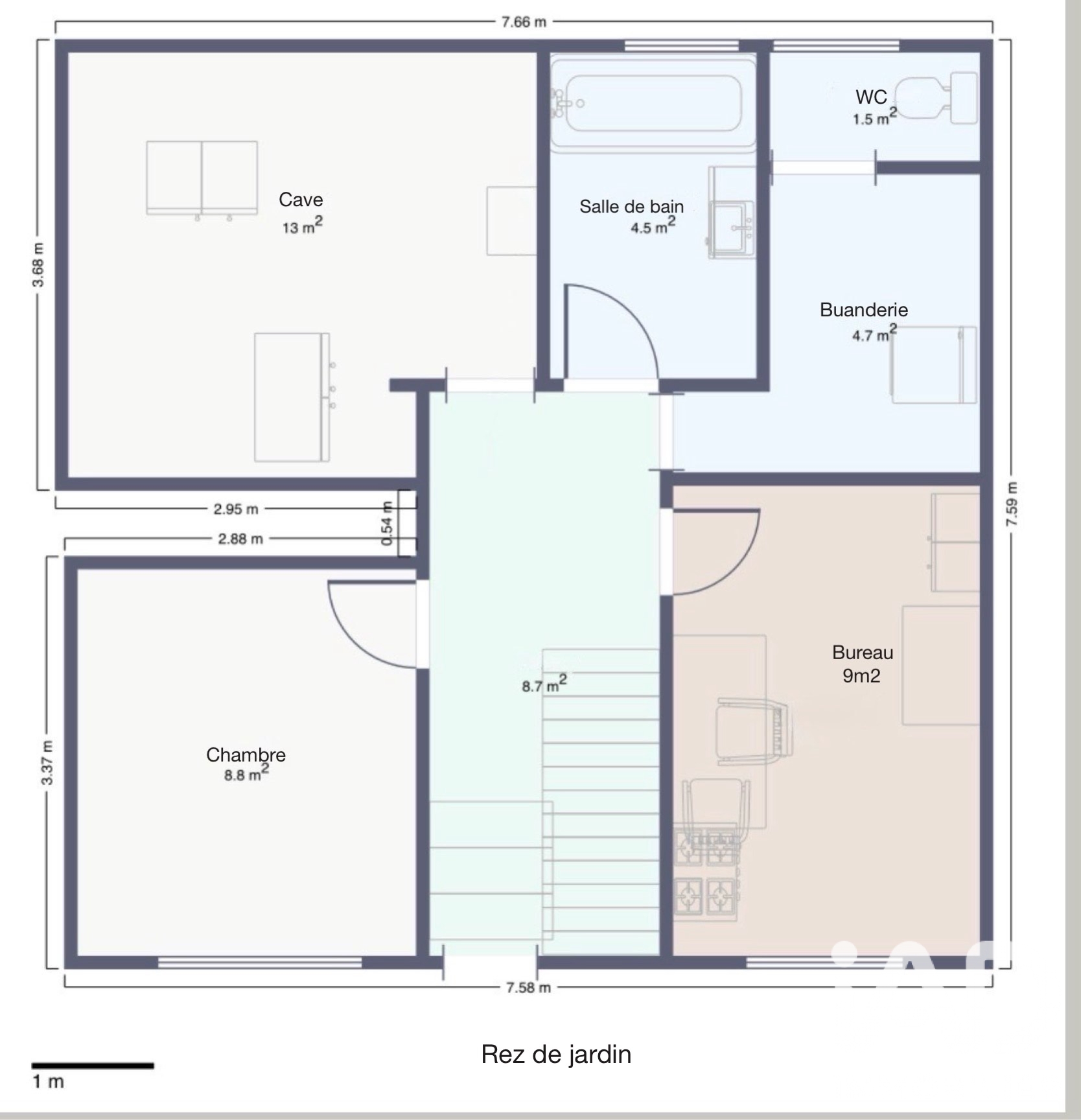Vente maison à Saint-Brieuc (22000) : maison 5 pièces 108 m² - 2091887 — 16