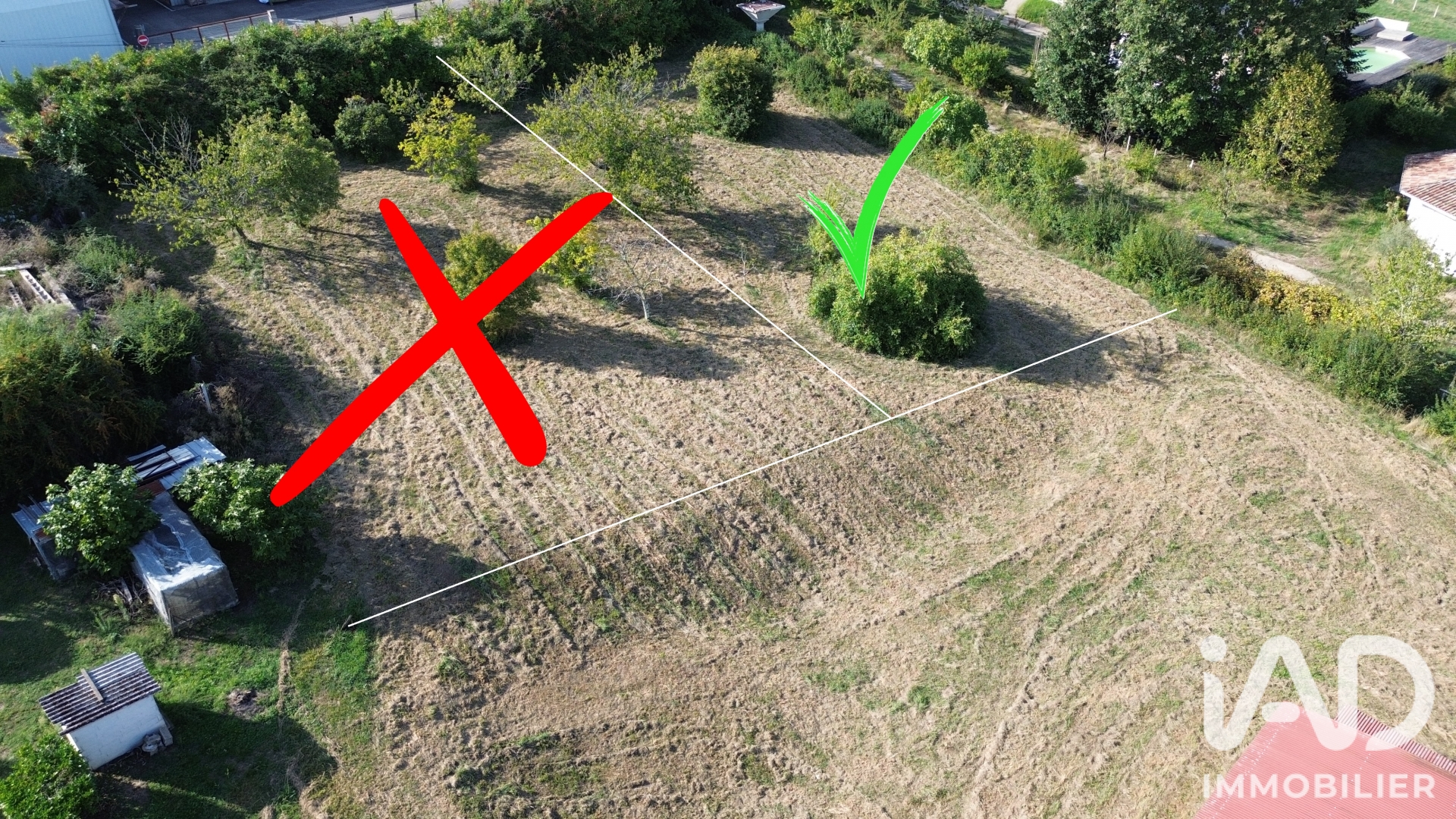 Vente Terrain à bâtir 1 001 m²