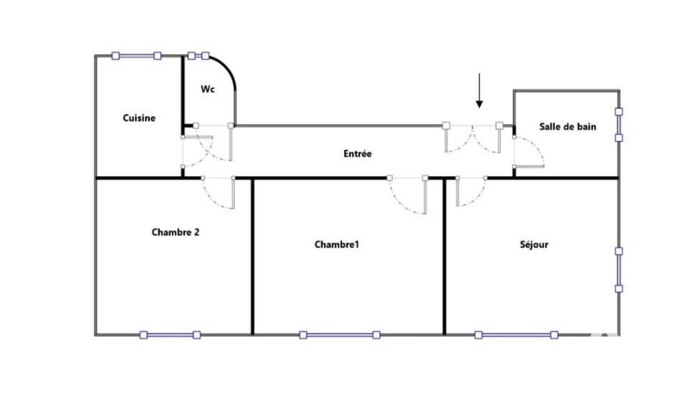 Vente appartement à Saint-Cloud (92210) : appartement 3 pièces 66 m² - 2104648 — 8