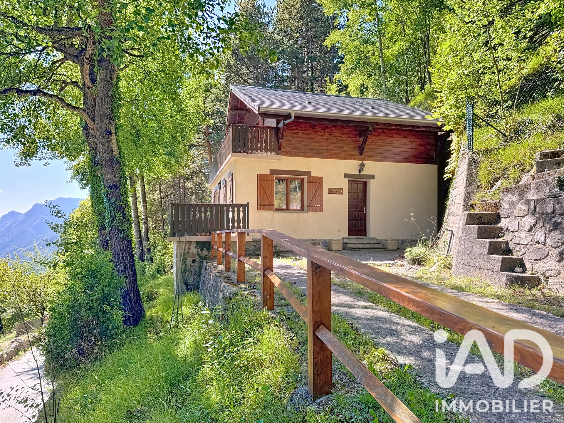 Vente maison à Saint-Martin-Vésubie (06450) : châlet 3 pièces 95 m² - 2109586 — 25