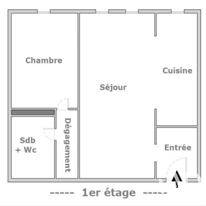 Vente appartement à Garges-lès-Gonesse (95140) : appartement 2 pièces 54 m² - 2098663 — 9