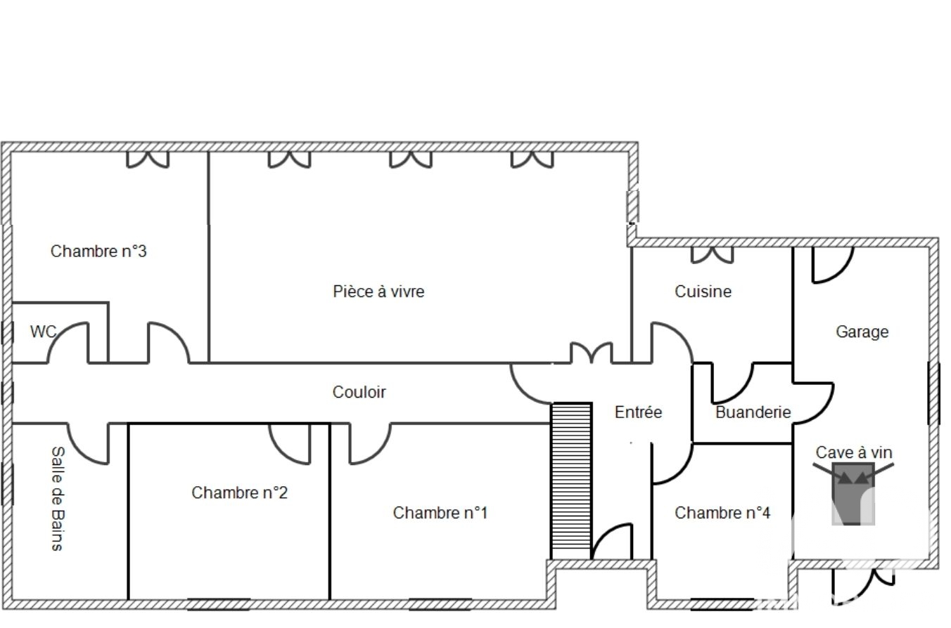 Vente maison à Cestas (33610) : maison traditionnelle 6 pièces 150 m² - 2107085 — 4
