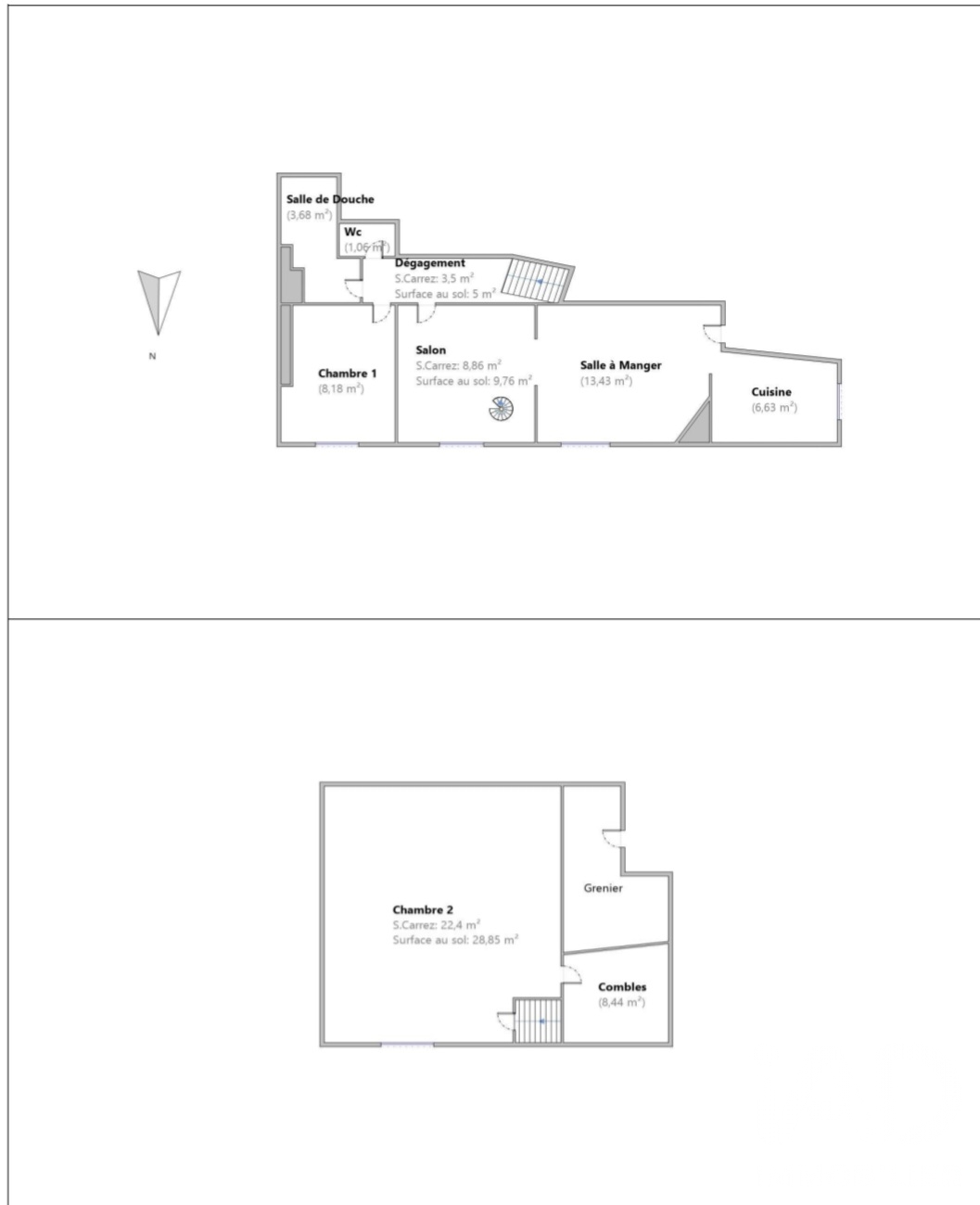 Vente appartement à L'Arbresle (69210) : appartement 3 pièces 71 m² - 2107369 — 13