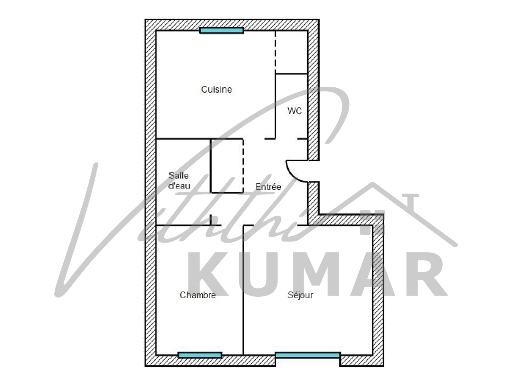 Vente appartement à Garges-lès-Gonesse (95140) : appartement 2 pièces 53 m² - 2099578 — 12