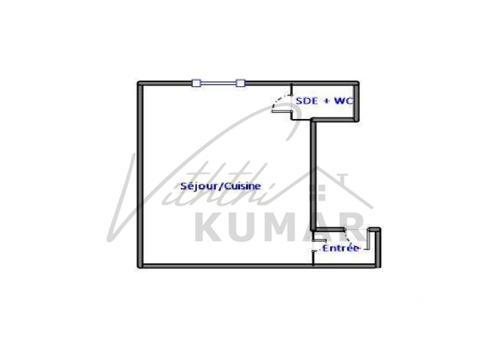 Vente appartement à Clichy-sous-Bois (93390) : appartement 1 pièce 17 m² - 2106193 — 14