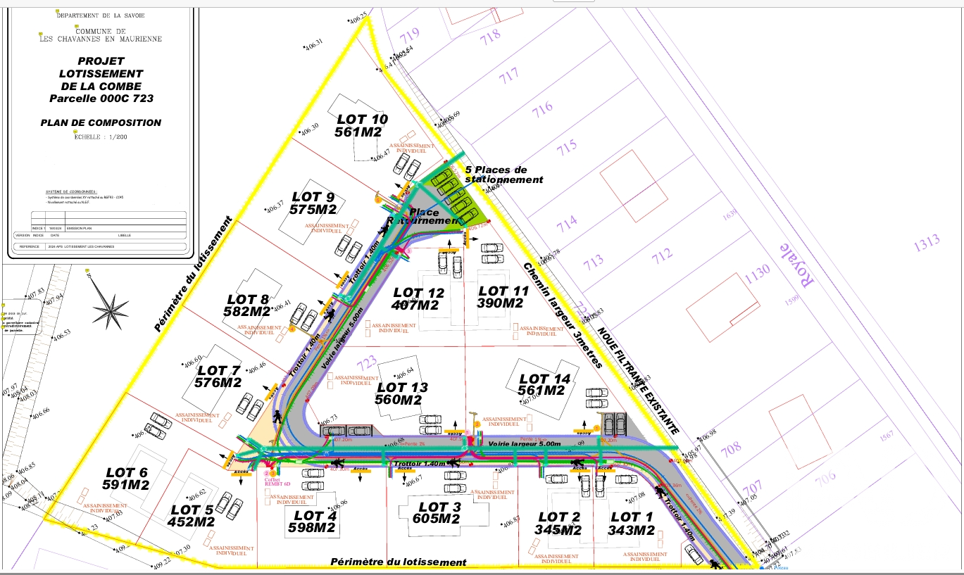 Vente Terrain à bâtir 343 m²