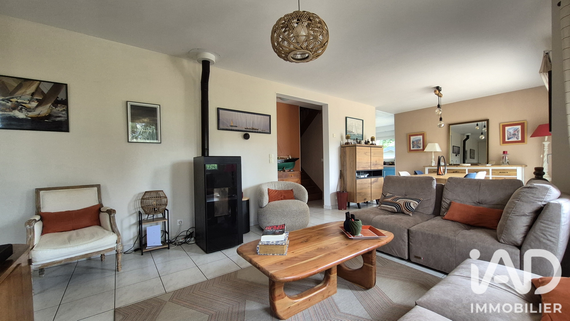 Vente maison à Pluneret (56400) : maison traditionnelle 5 pièces 105 m² - 2108132 — 4