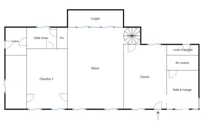 Vente maison à Maintenon (28130) : longère 7 pièces 163 m² - 2107884 — 19